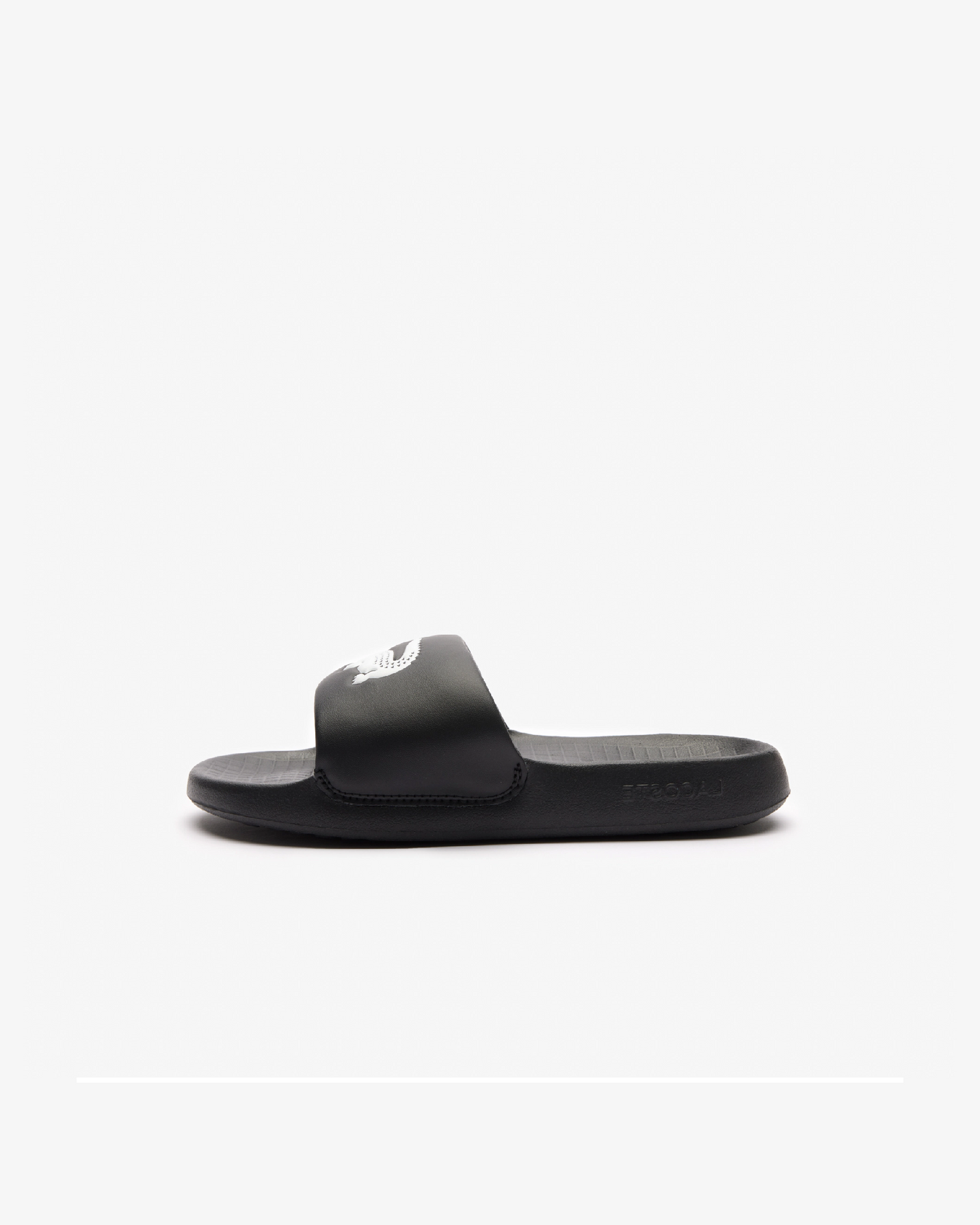 LACOSTE SERVE SLIDE 1.0 123 1 CMA BLK/WHT