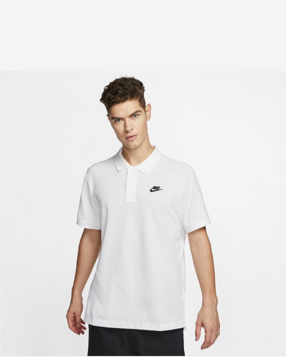 NIKE M NSW CE POLO - WHITE