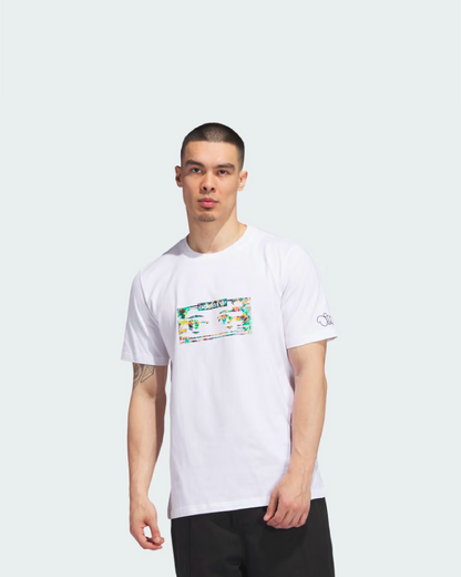 ADIDAS DILL G SS TEE - WHITE