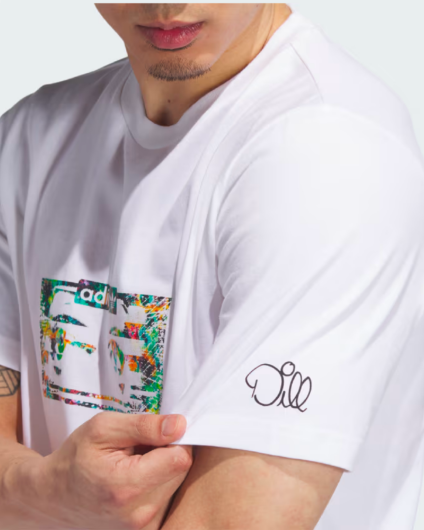 ADIDAS DILL G SS TEE - WHITE