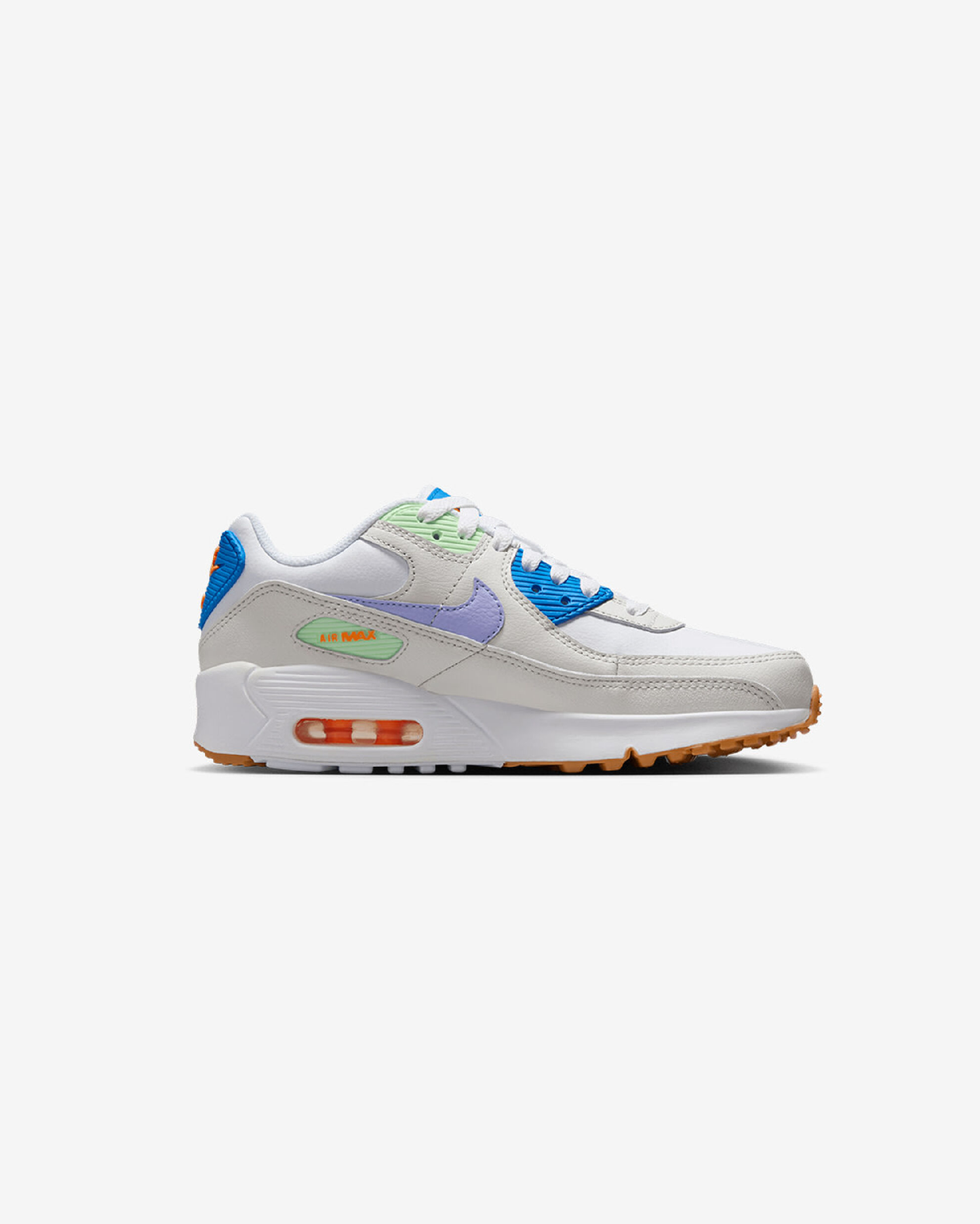 AIR MAX 90 LTR WHITE PURPLE