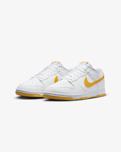 NIKE DUNK LOW RETRO "WHITE UNIVERSITY GOLD"