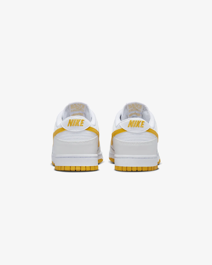 NIKE DUNK LOW RETRO "WHITE UNIVERSITY GOLD"