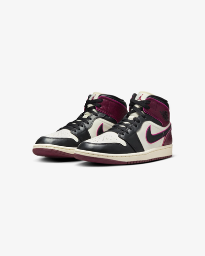 AIR JORDAN 1 MID "BORDEAUX"