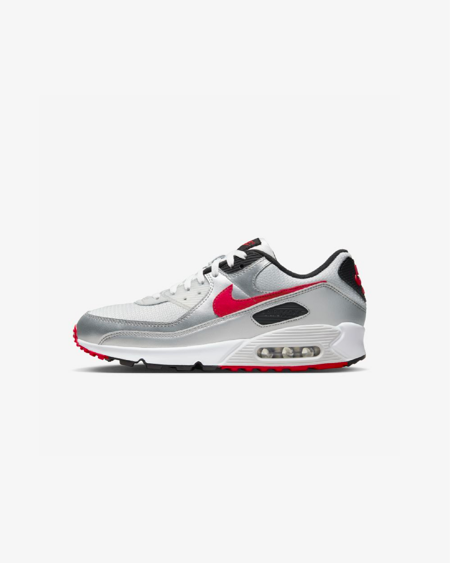 NIKE AIR MAX 90 - PHOTON DUST UNIVERSITY RED