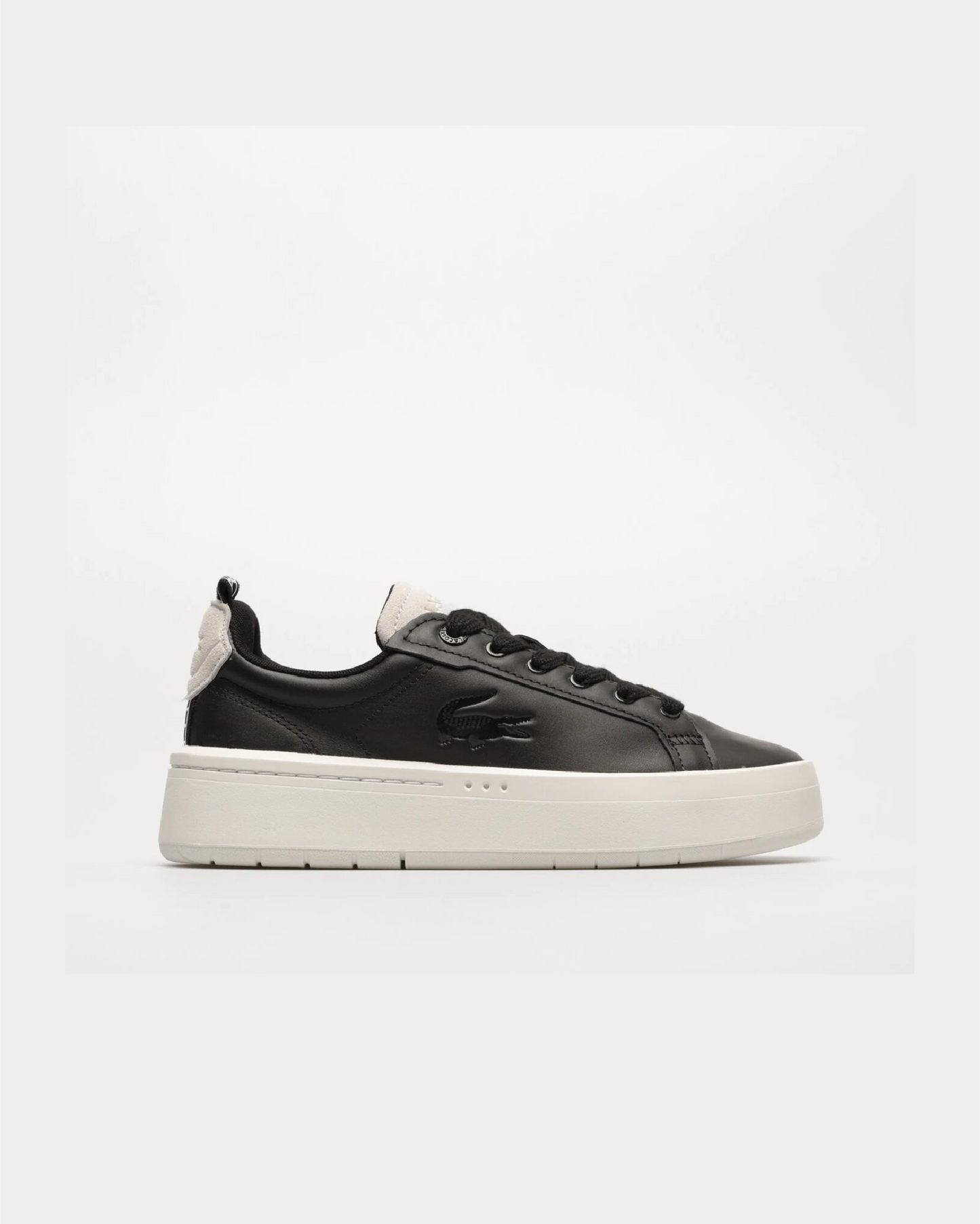 LACOSTE CARNABY PLAT 123 1 SFA - BLK/OFF WHT