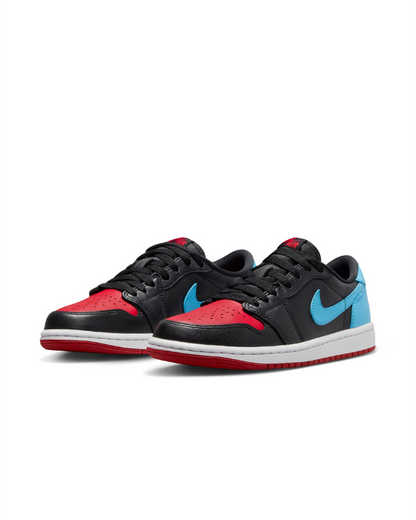 WMNS AIR JORDAN 1 RETRO LOW OG - BLACK DKPOWDER