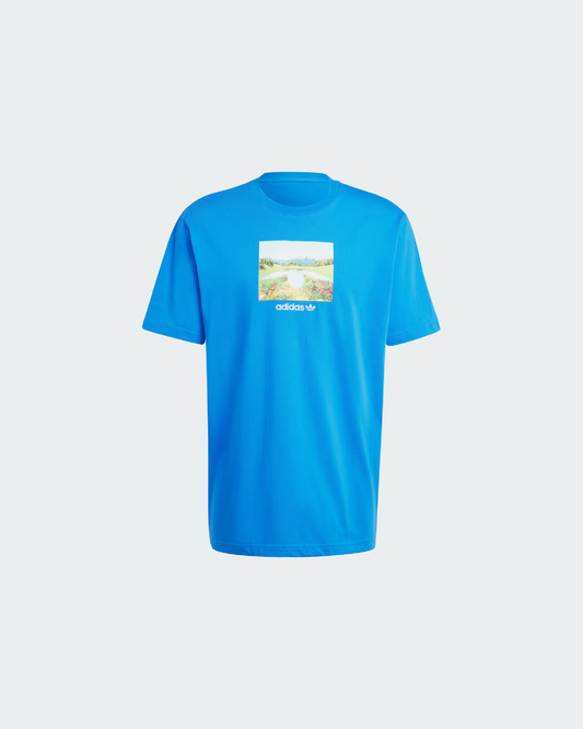 ADIDAS GRAPHIC TEE - BLUE