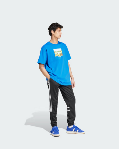 ADIDAS GRAPHIC TEE - BLUE