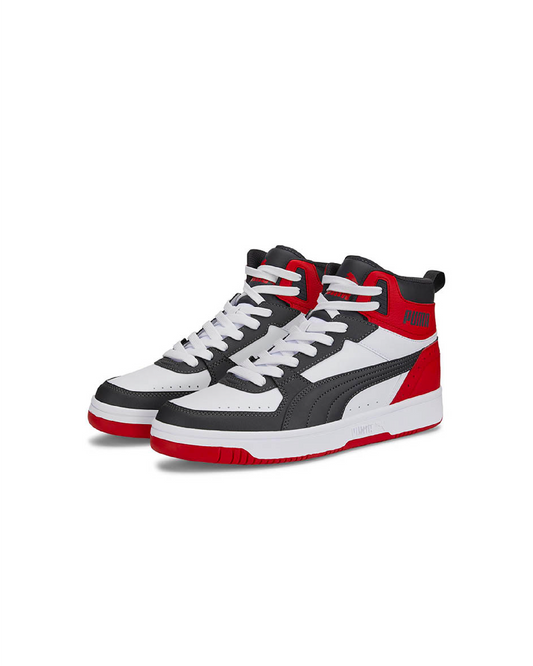 PUMA REBOUND JOY - WHITE RED BLACK